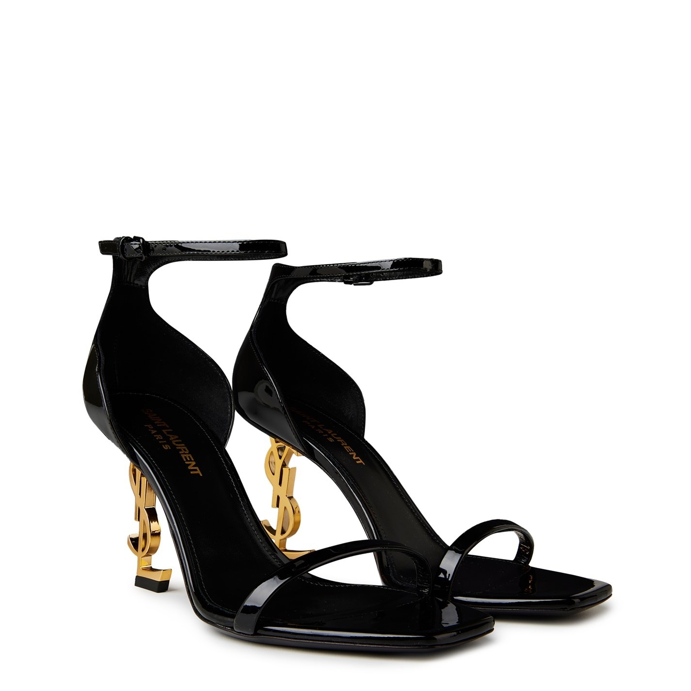 OPYUM PATENT LEATHER SANDALS - 3