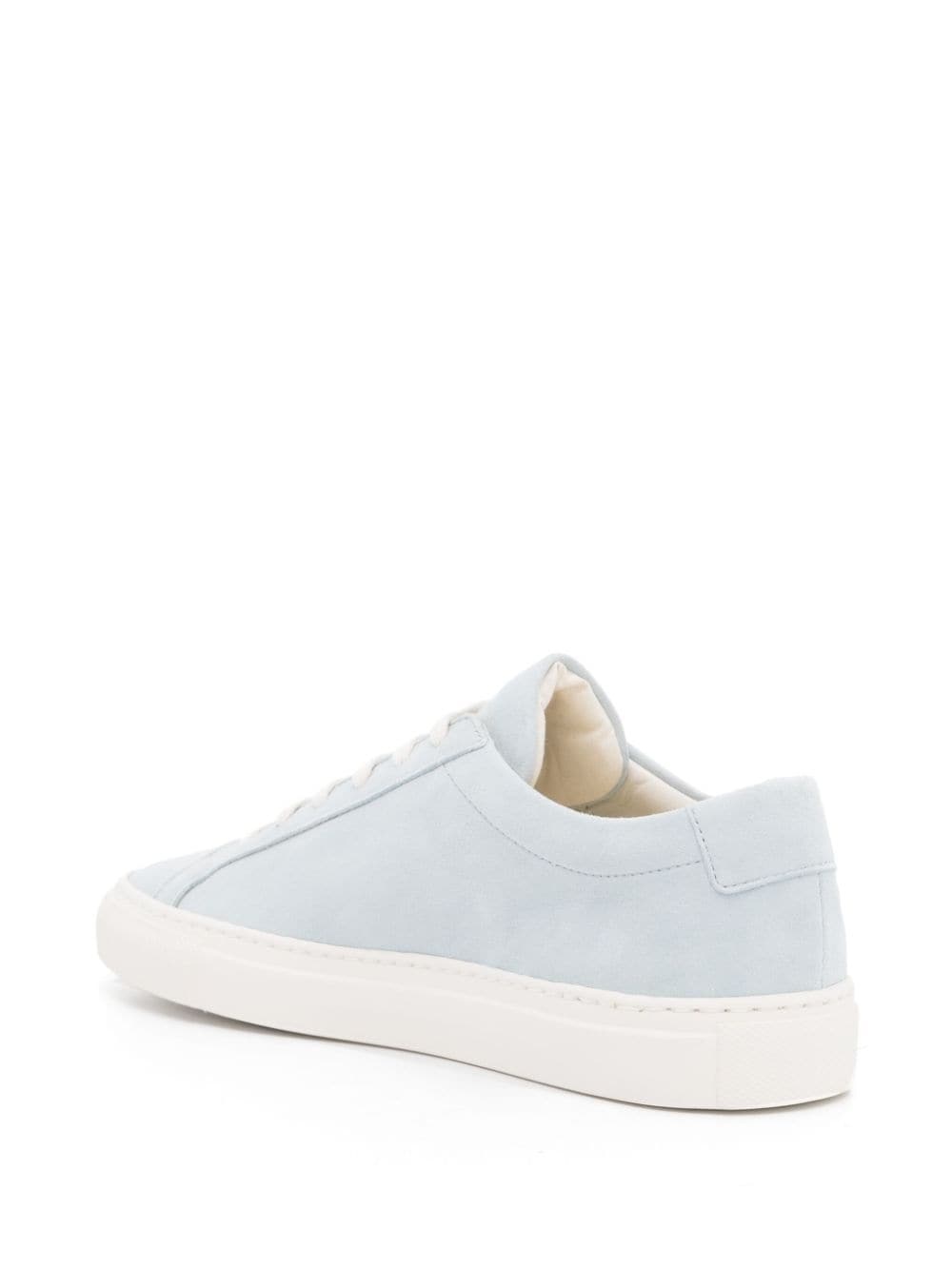 Contrast Achilles suede sneakers - 3