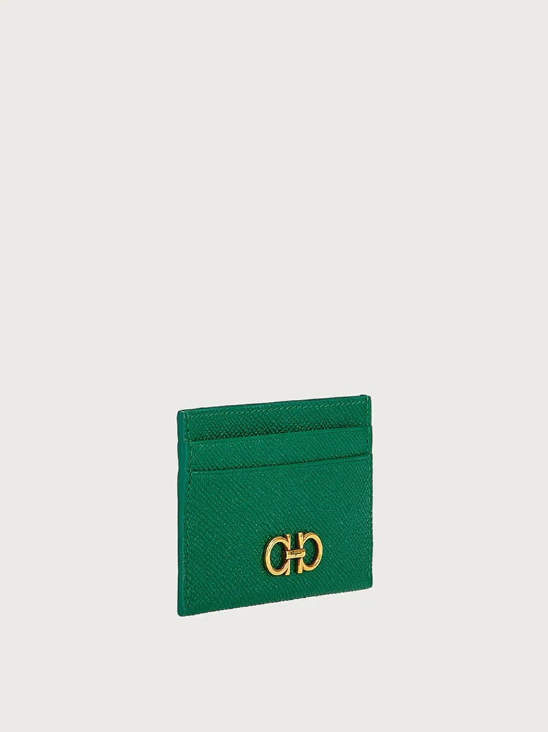 FERRAGAMO GANCINI CREDIT CARD HOLDER outlook