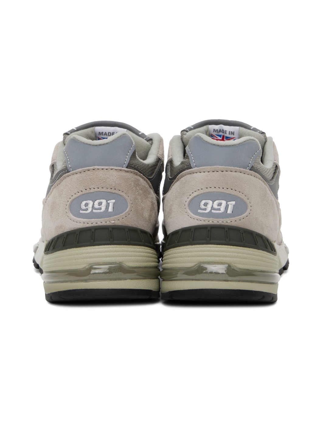 Gray Made In UK 991v1 Sneakers - 2