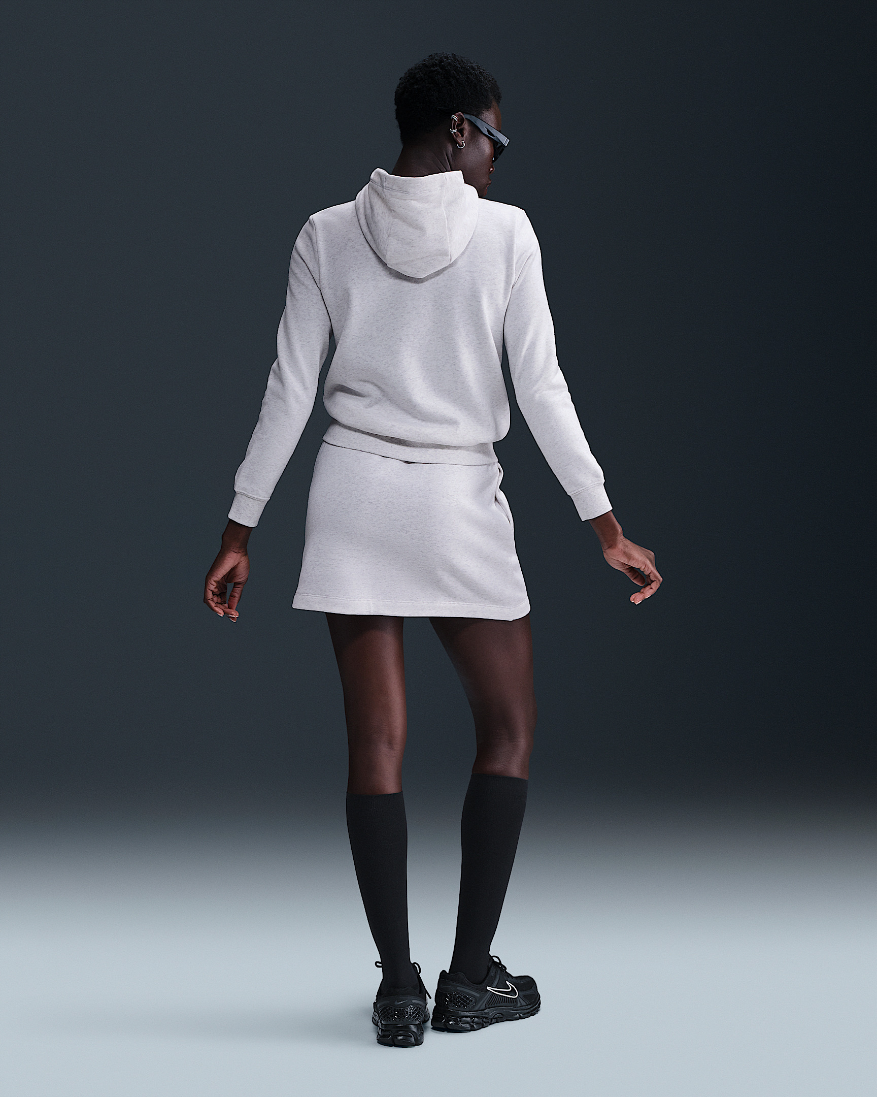 Nike Sportswear Club Fleece Women's Mid-Rise Skirt - 4