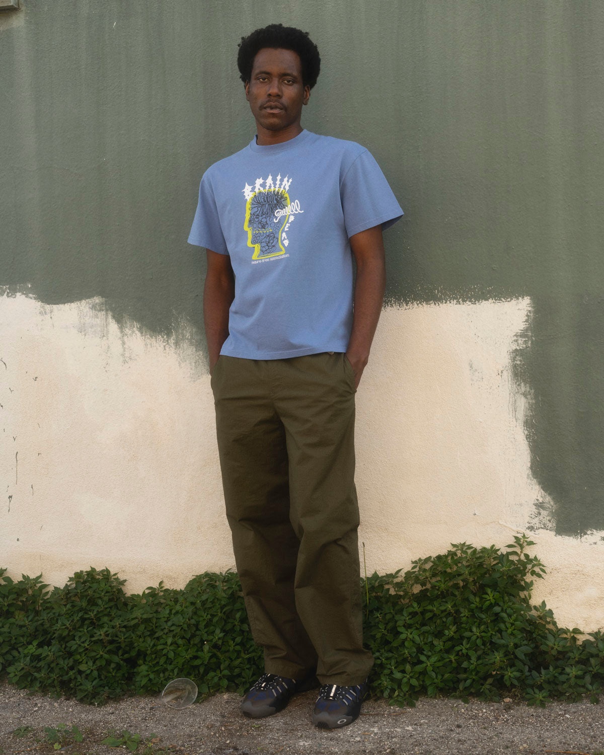 Ringing Ear T-shirt - Blue - 4