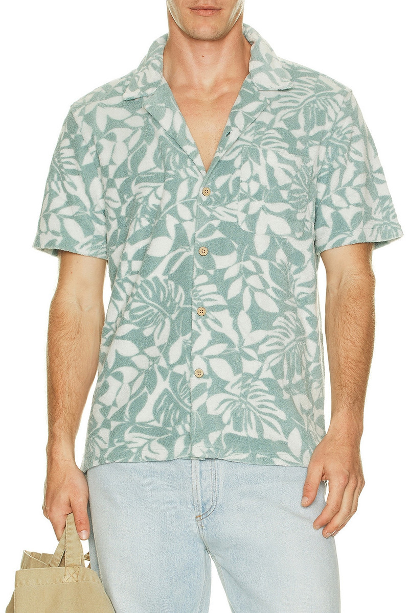 FAHERTY Cabana Towel Terry Shirt outlook