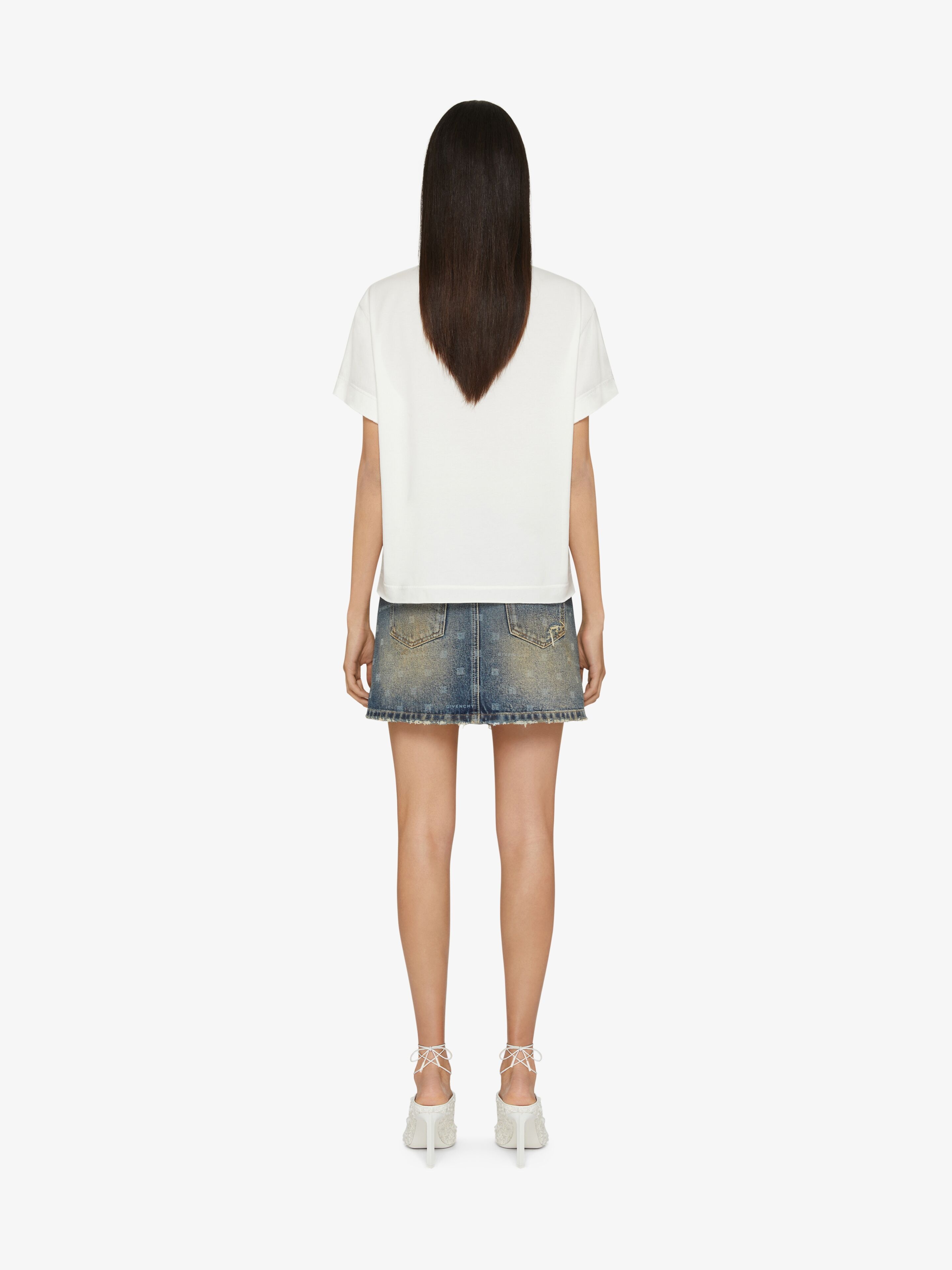 SKIRT IN 4G GIVENCHY DENIM - 4