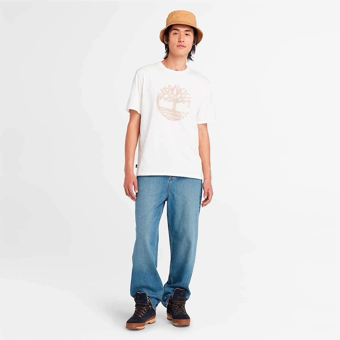 Men's Merrymack River Garment Dye Logo Graphic T-Shirt - 3