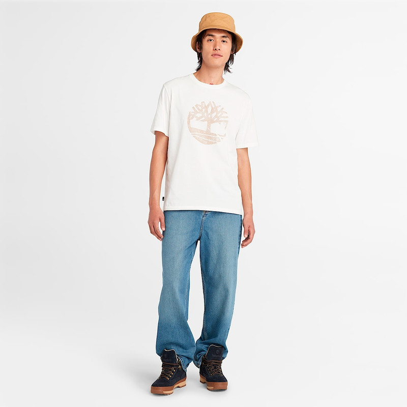 Men's Merrymack River Garment Dye Logo Graphic T-Shirt 3