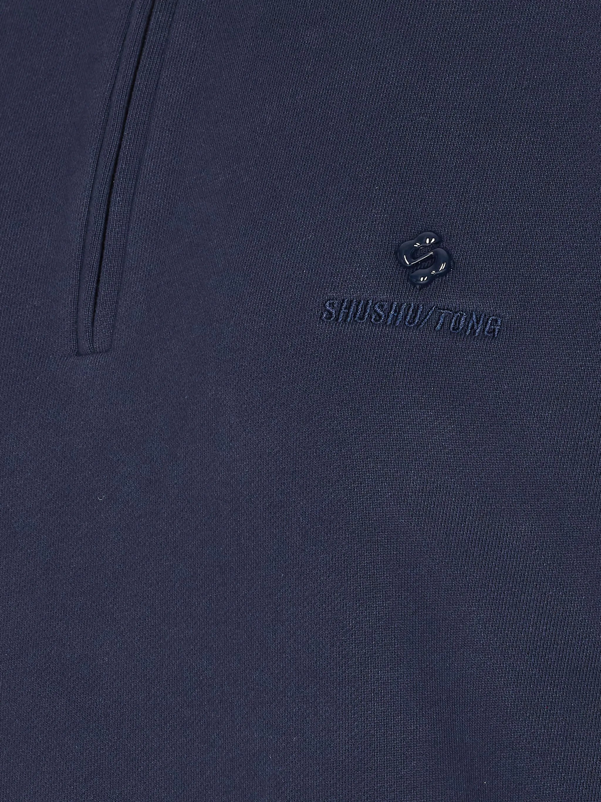Shushu/tong Doll Collar Embroidered Sweatshirt - 4