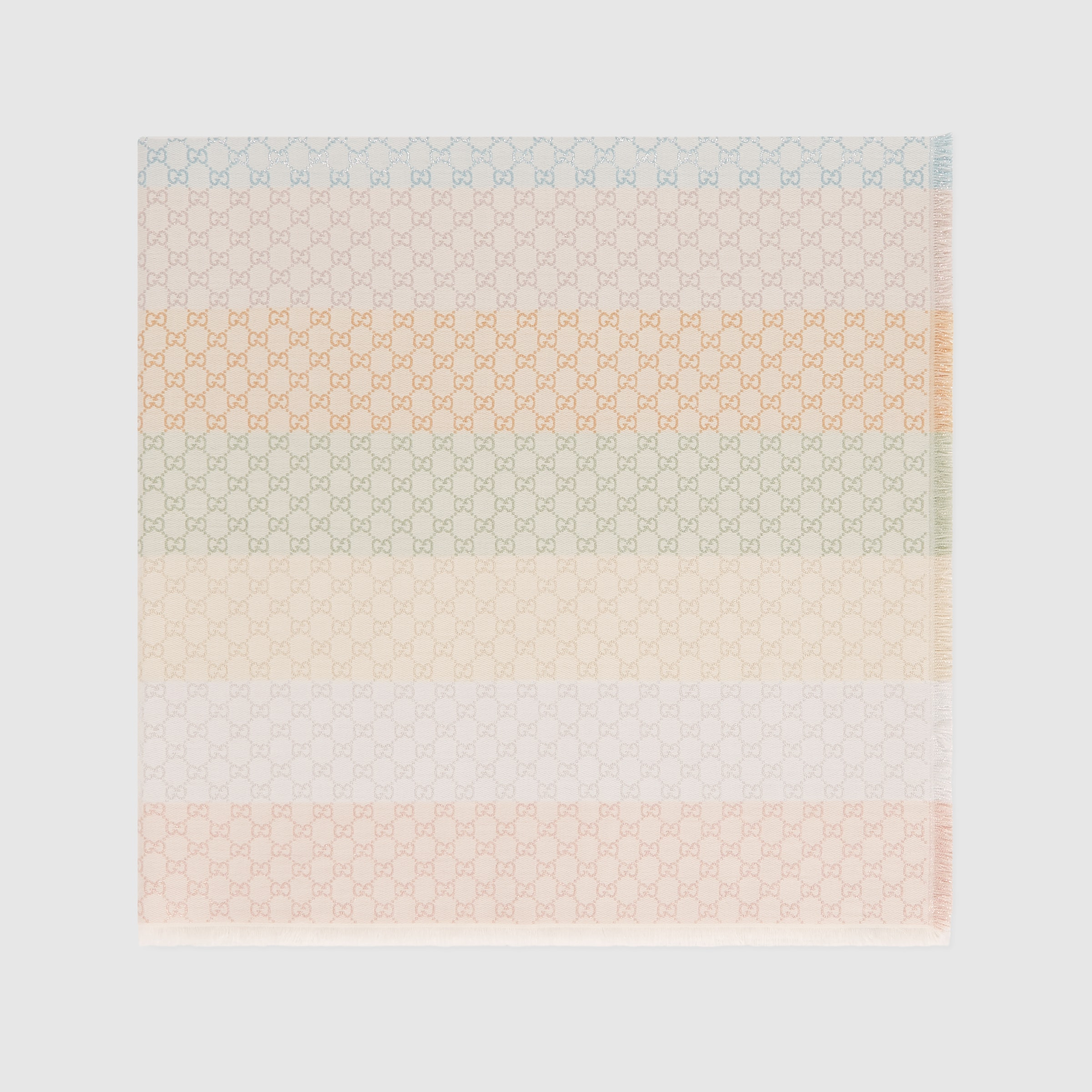GG jacquard shawl - 2