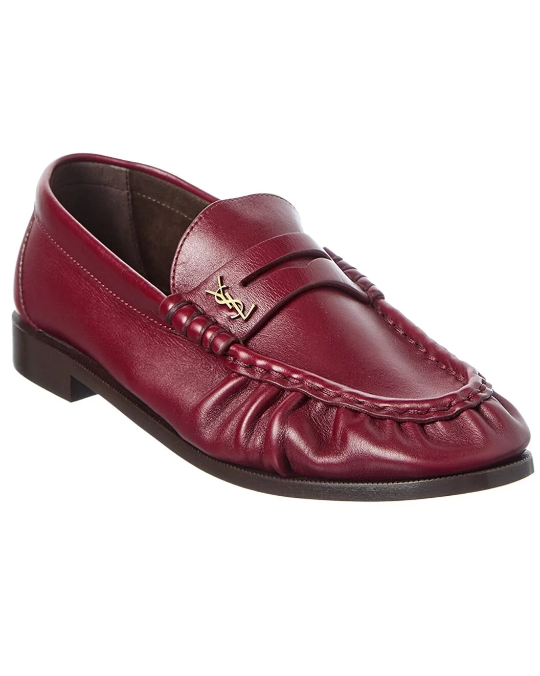 Saint Laurent Leather Loafer - 1