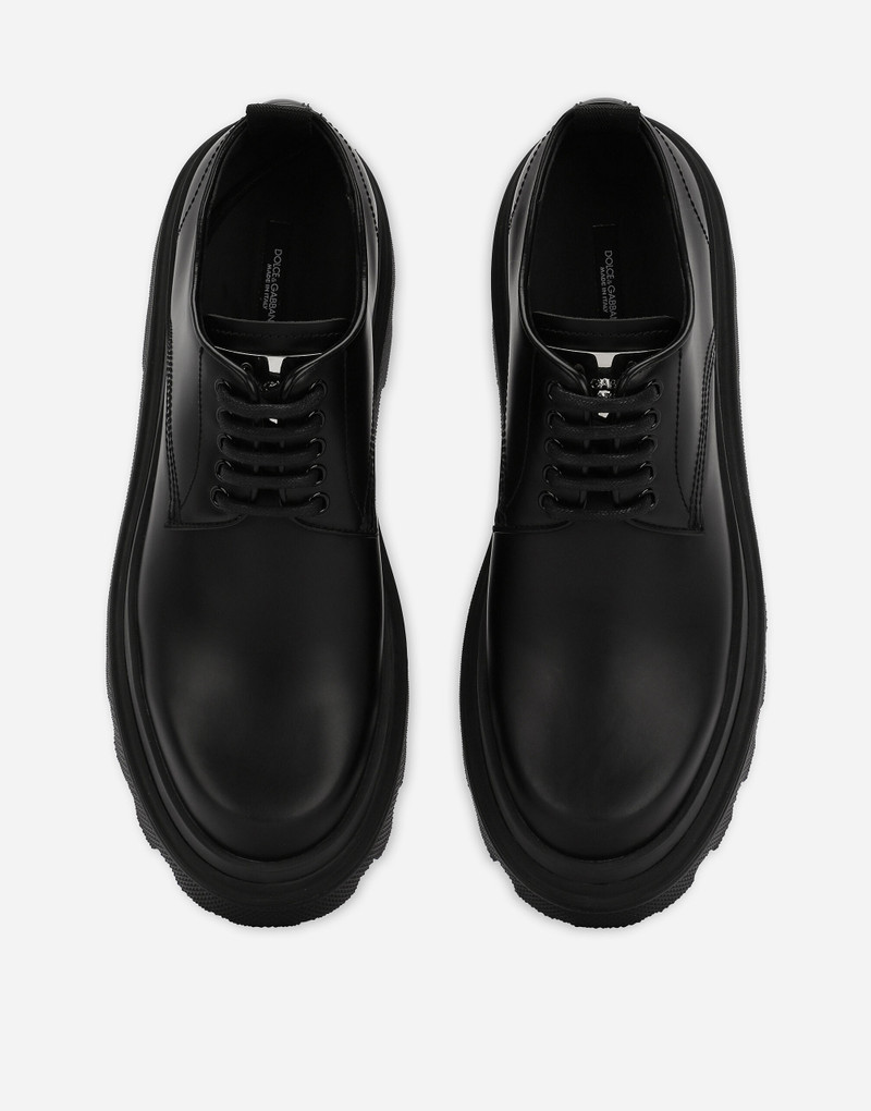 Brushed calfskin Derby shoes 4