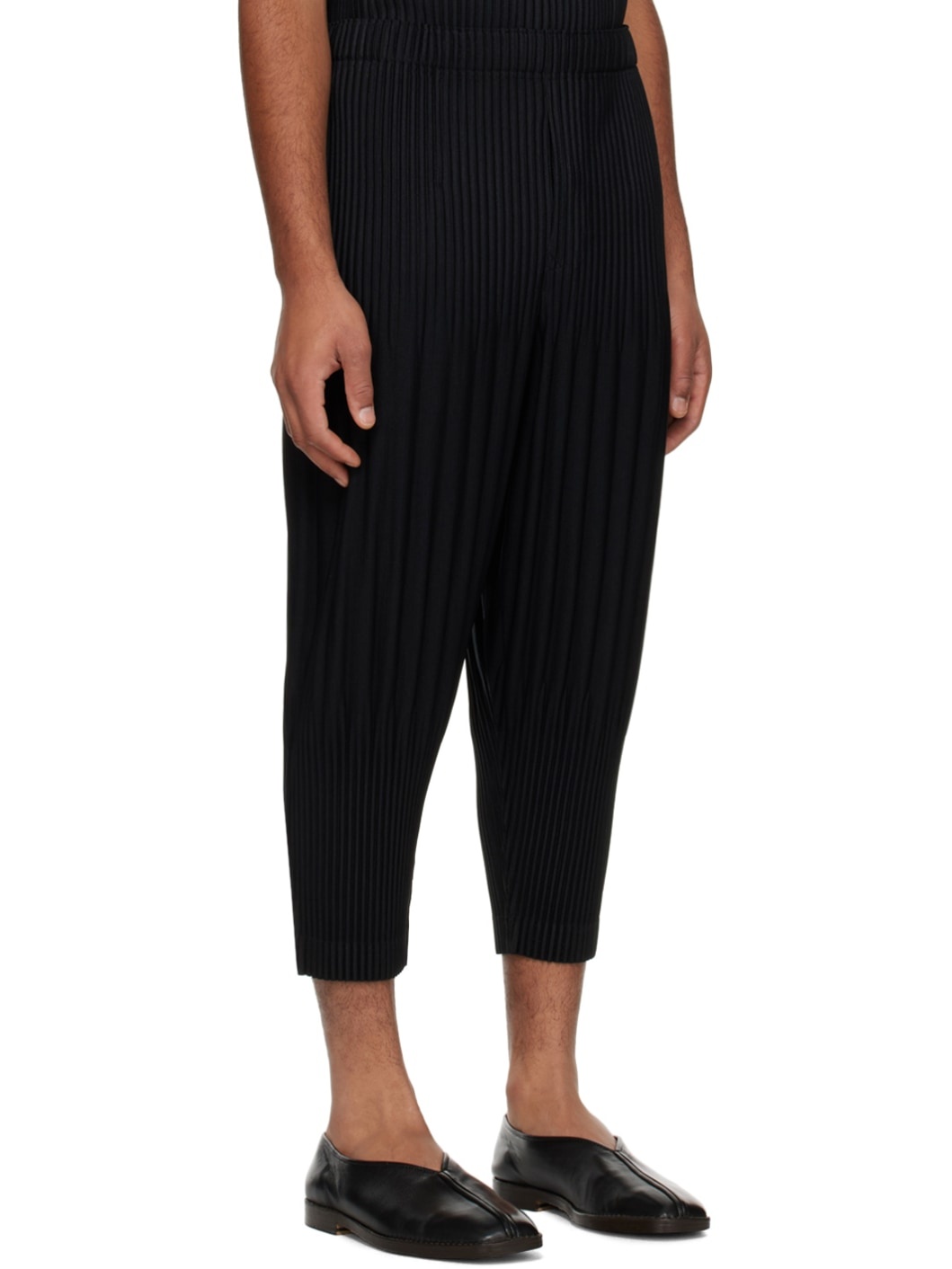 Black Basics Trousers - 2