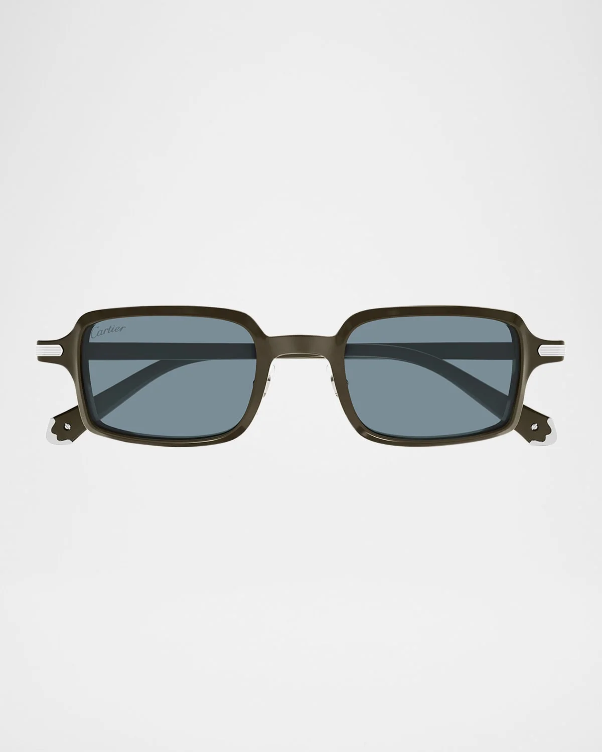 Unisex CT0539S Acetate Rectangle Sunglasses - 1