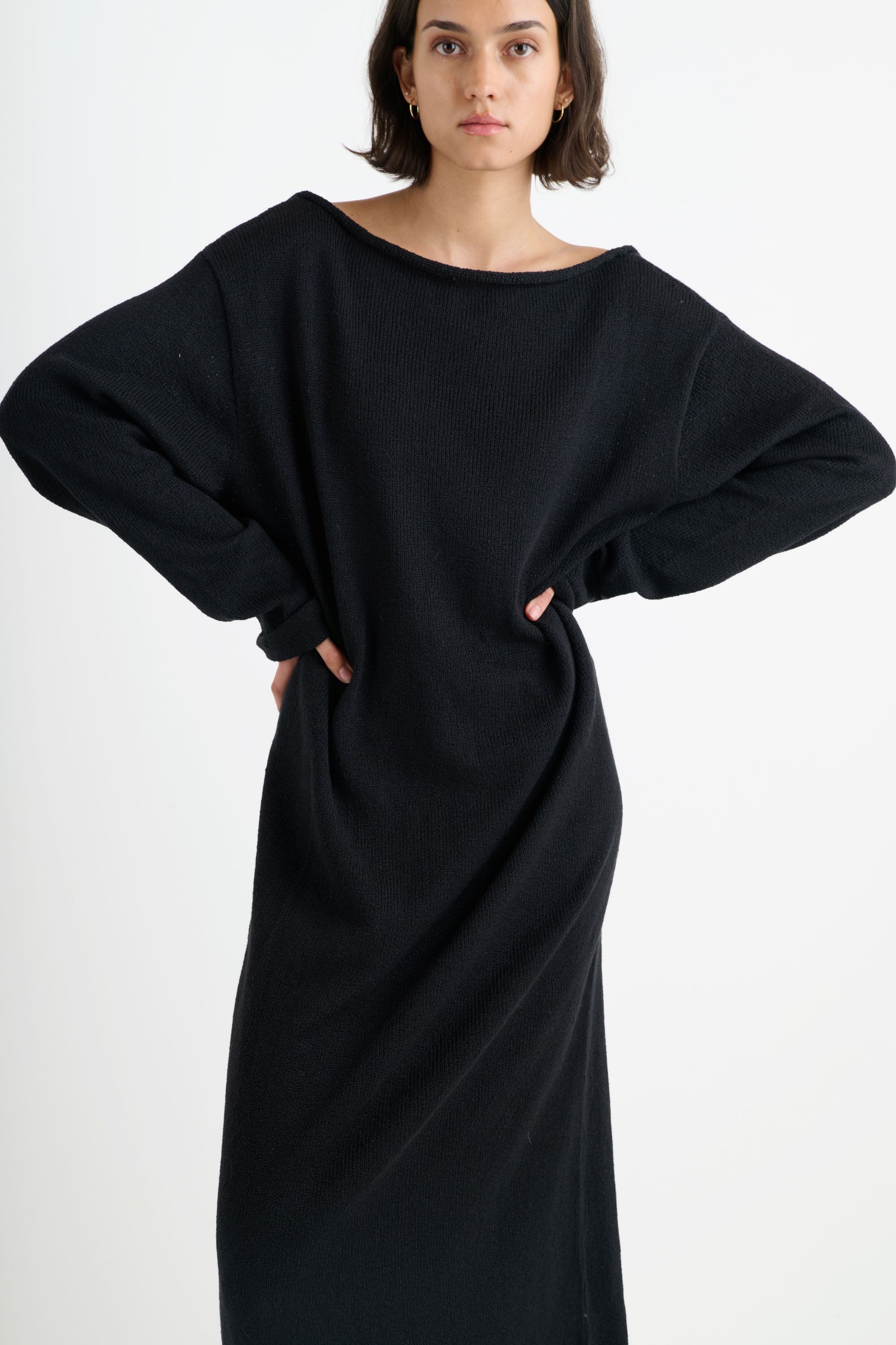 NORA LITE OVERSIZED DRESS L/S - 3