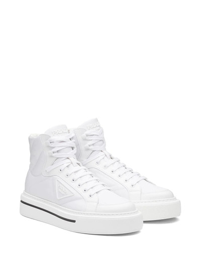 Prada Macro brushed sneakers outlook