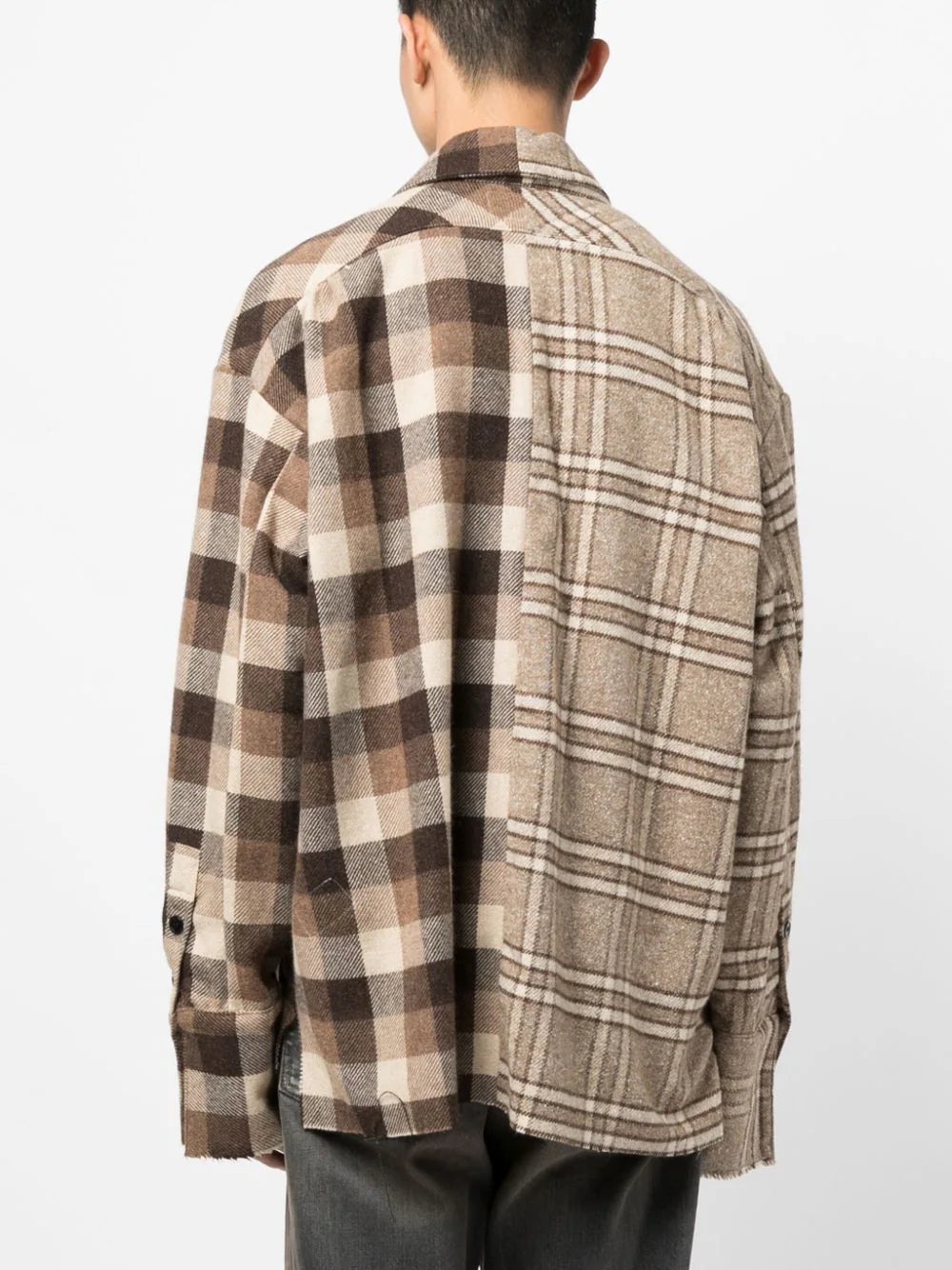 MIX-PRINT LONG-SLEEVE SHIRT - 4