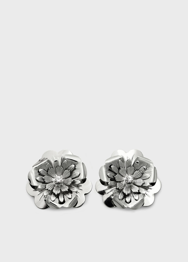 Blumarine FLOWER METAL DANGLE EARRINGS outlook