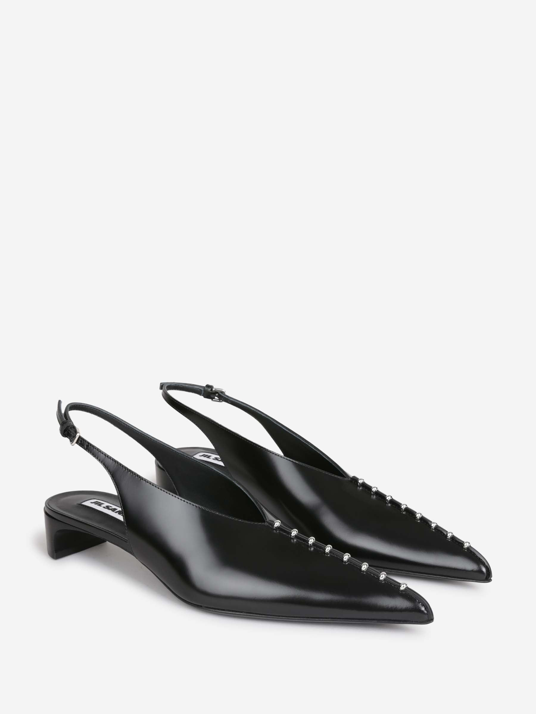SLINGBACK SPAZZOLATO LEATHER - 2