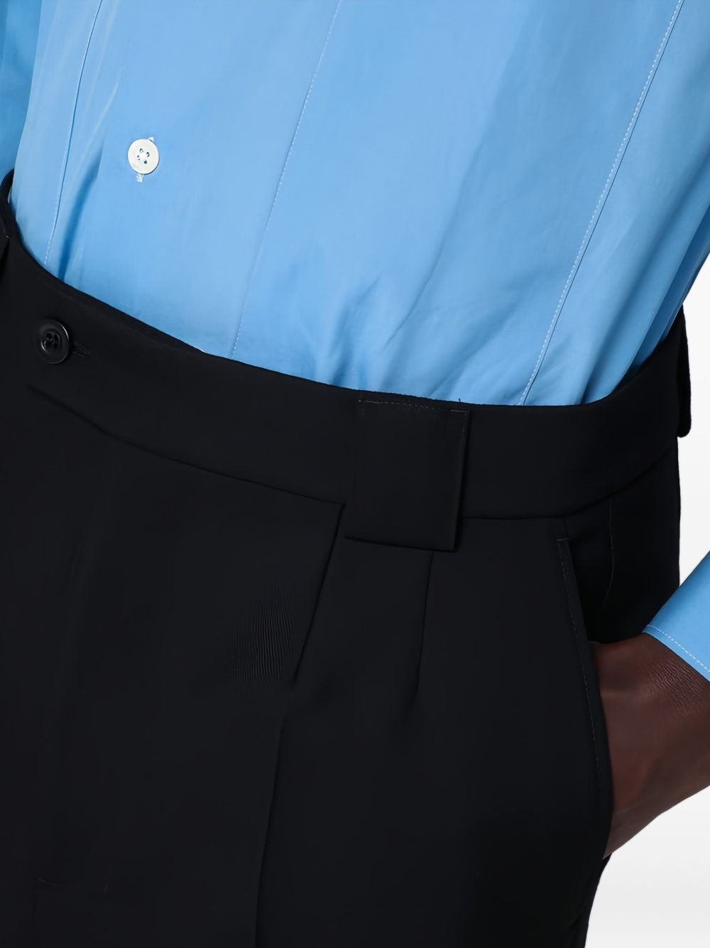 pleated cargo trousers - 5