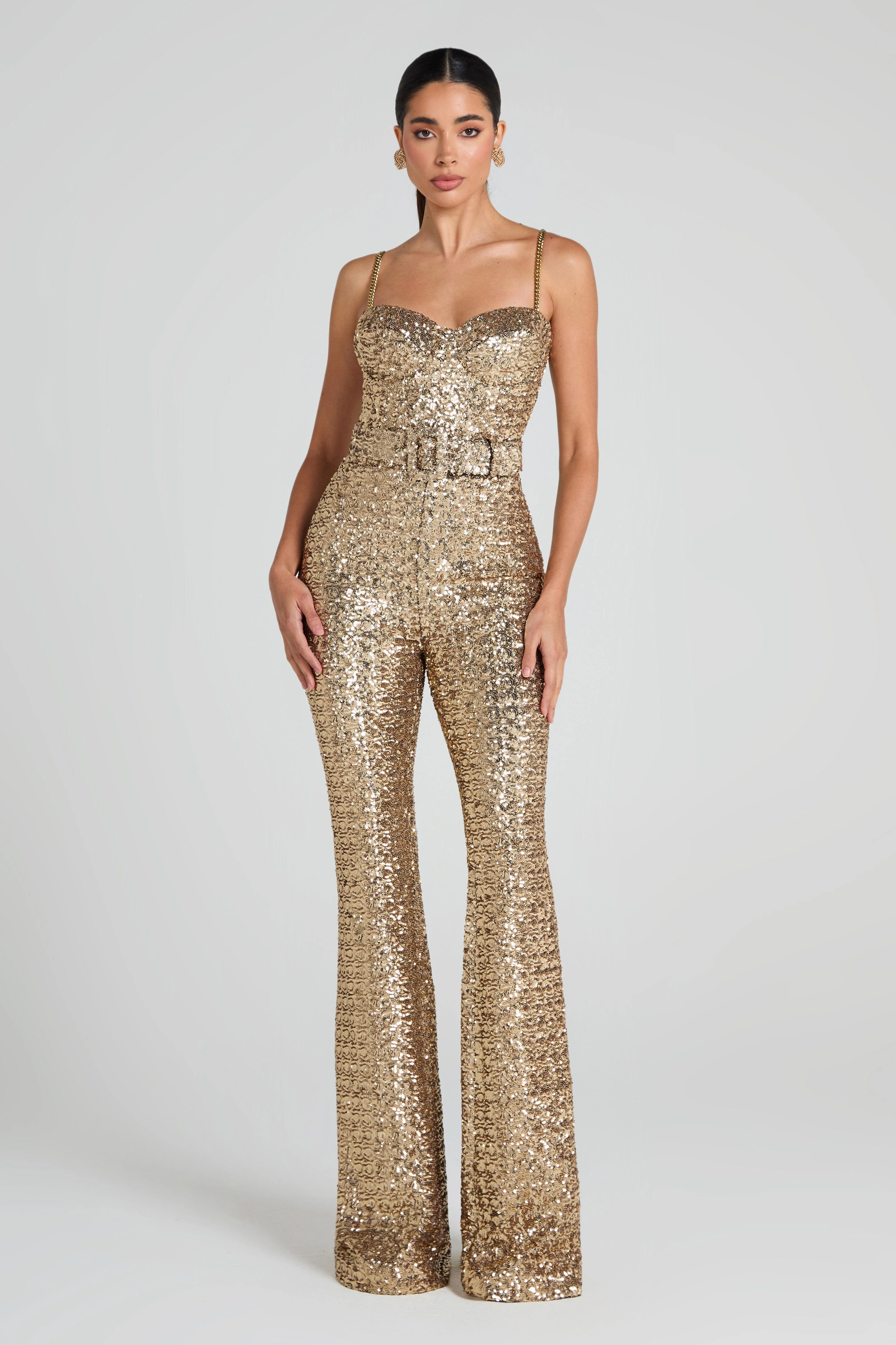 Lucinda Gold Jumpsuit - 1