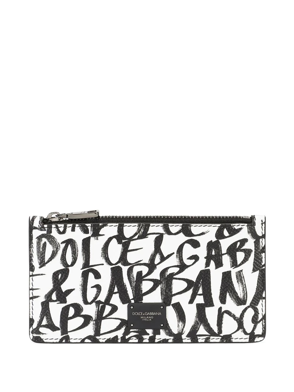 monogram-print wallet - 1