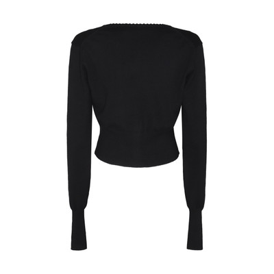 Vivienne Westwood black cotton knitwear outlook