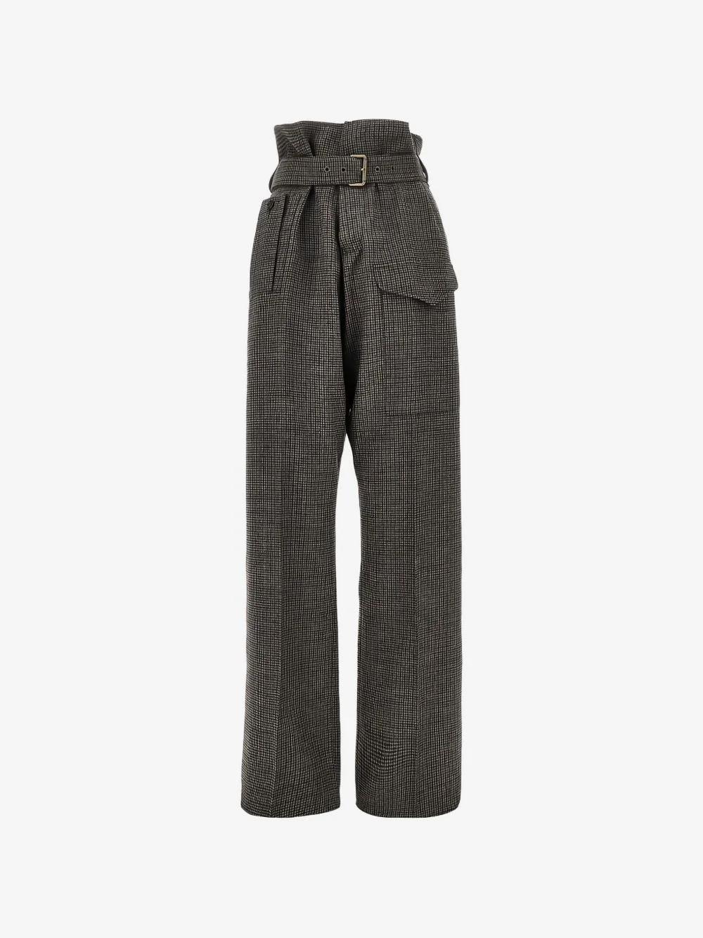 belted trousers - 1