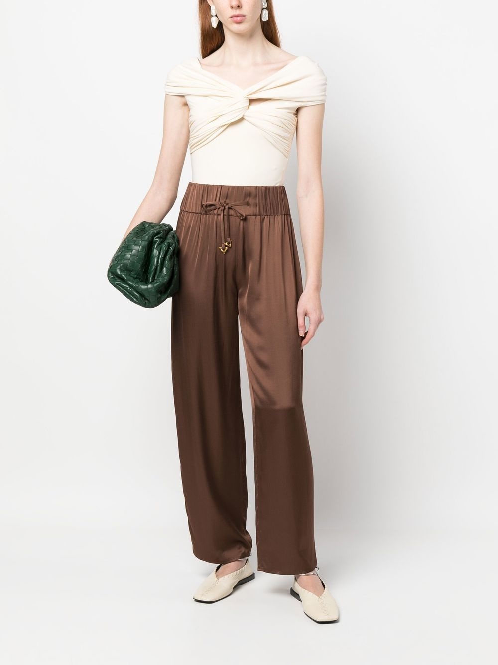 Aurella drawstring trousers - 2