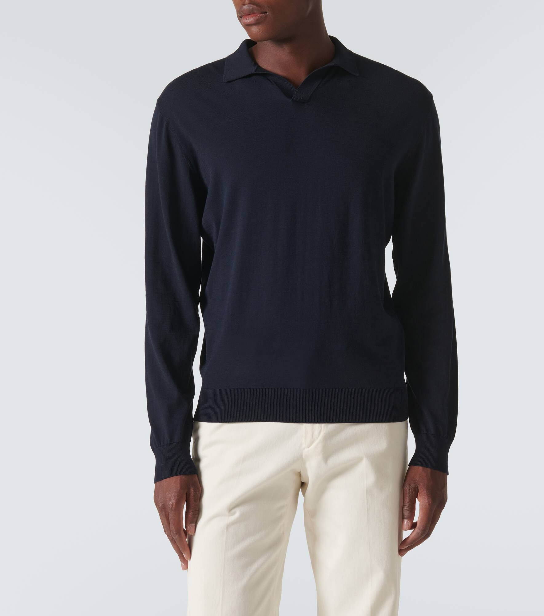 Amalfi cotton polo shirt - 3