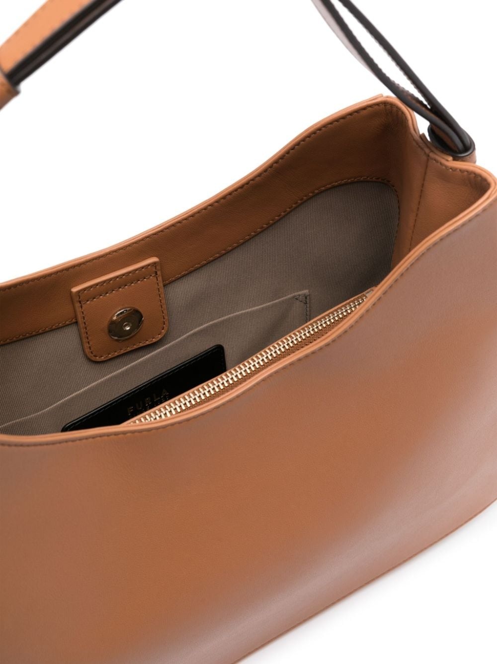 Nuvola leather shoulder bag - 5