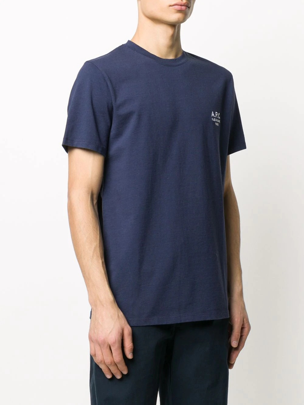 embroidered logo T-shirt - 3