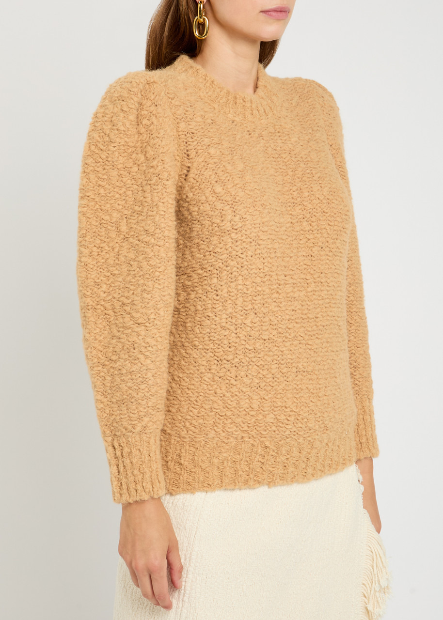 Isabel Marant Emma Textured Alpaca-blend Jumper - 2