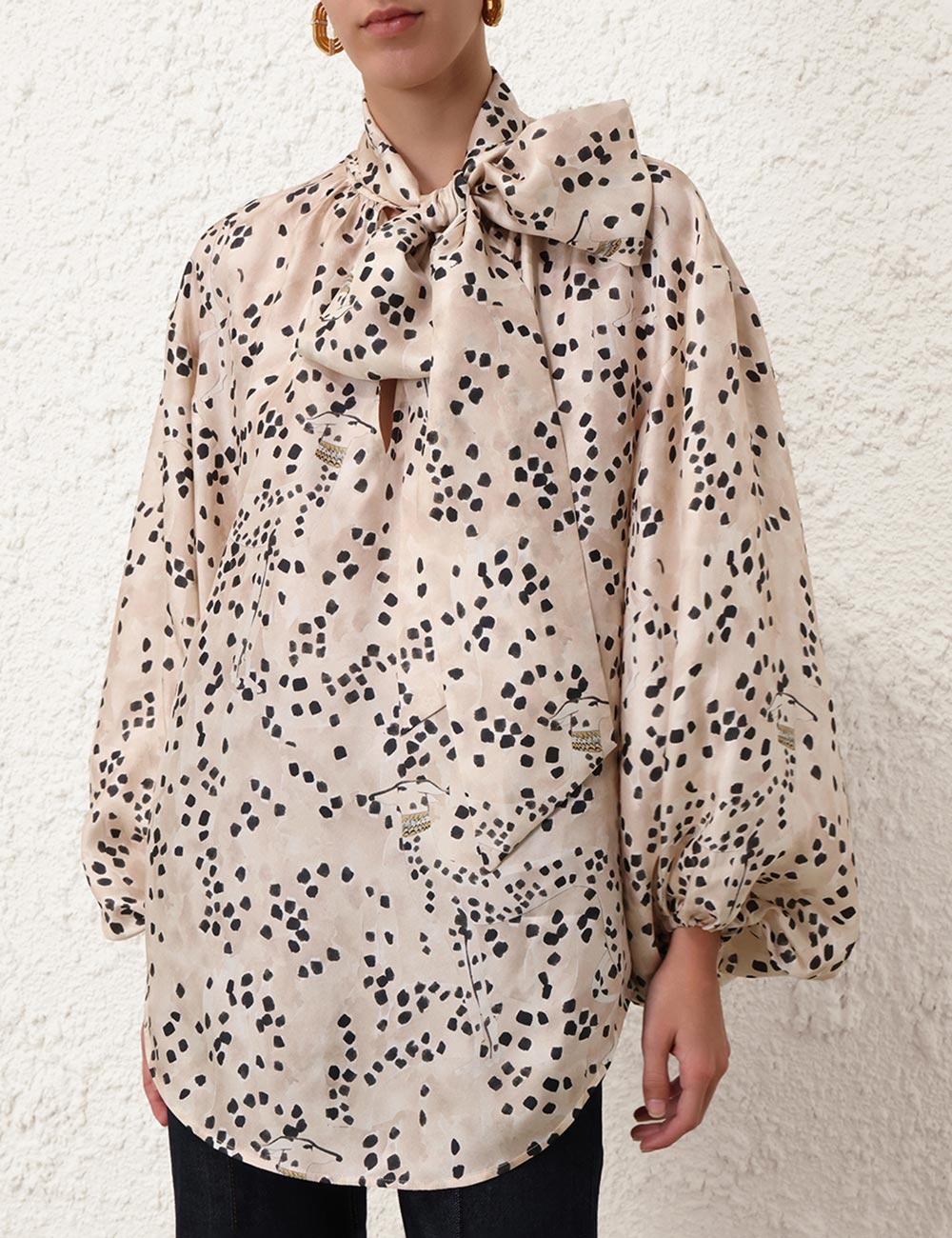 ILLUSTRATION BILLOW BLOUSE - 5