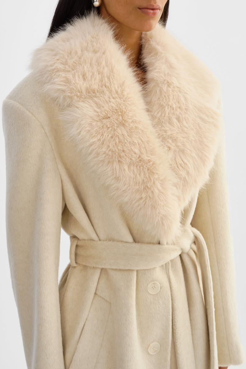 TILLIE | Belted Wool Coat 4
