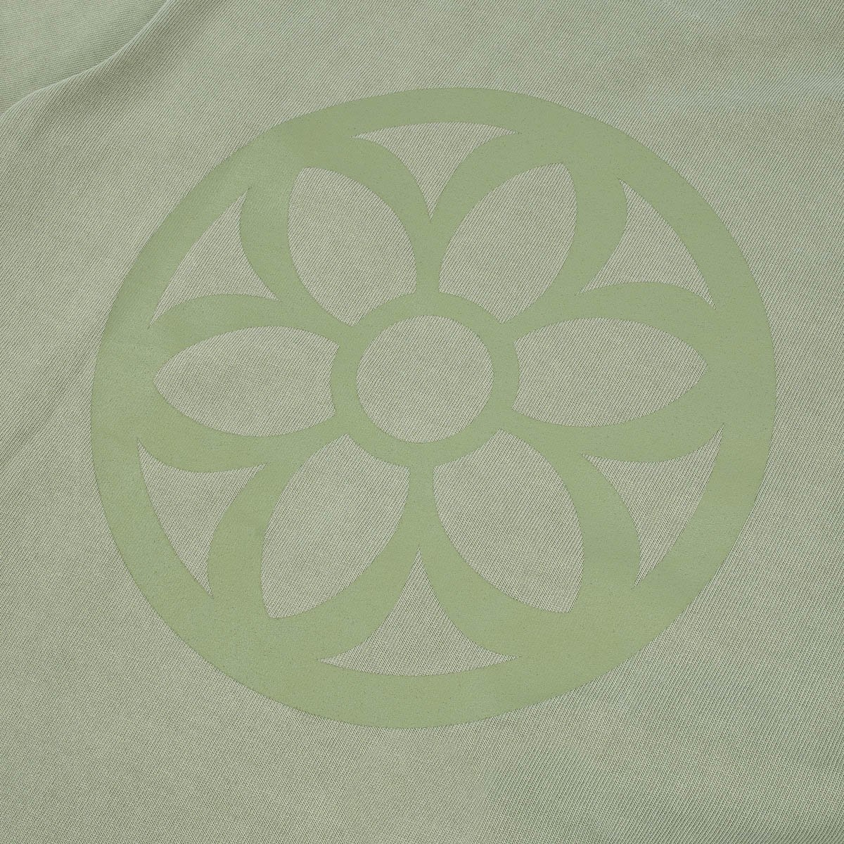 GA-LS-SGE GOOD ART HLYWD Heavyweight Long Sleeve Crew Neck T-Shirt - Sage Green - 6