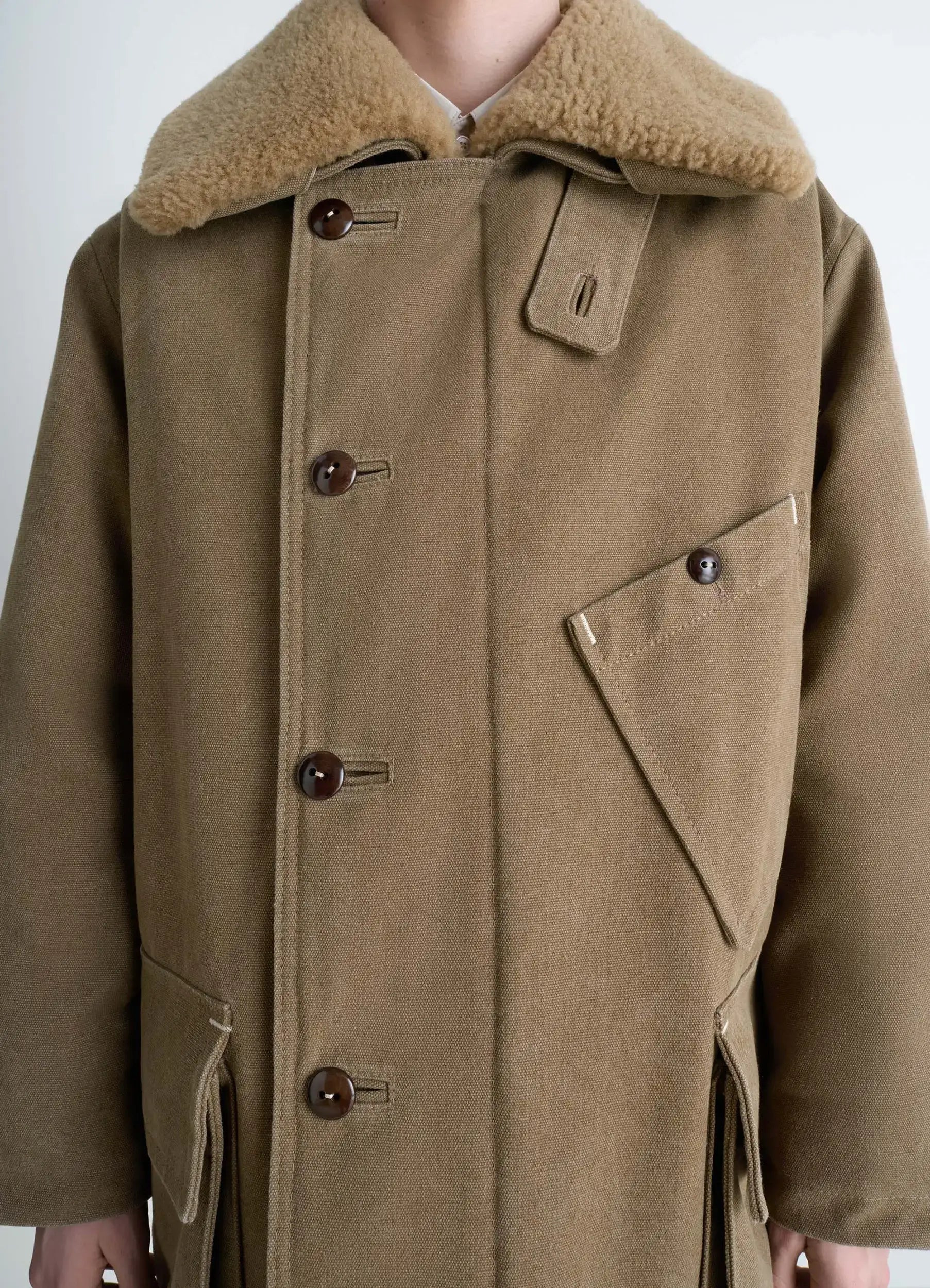 SHEARLING WINTER PARKA - 5