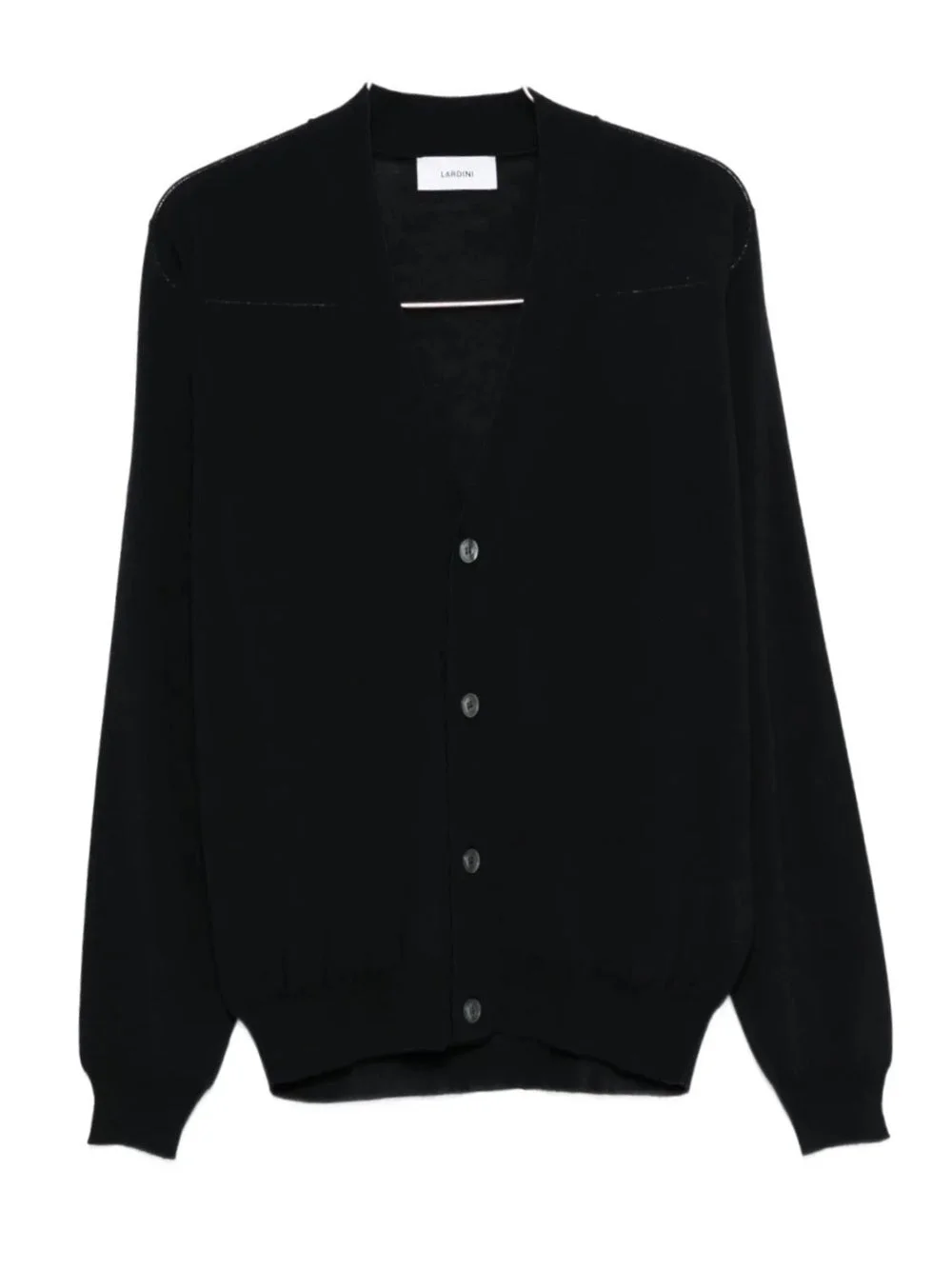Wool V-Neck Cardigan - 1