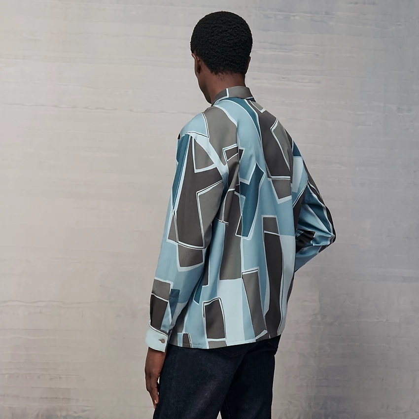 "Decoupage de H" boxy fit shirt - 2