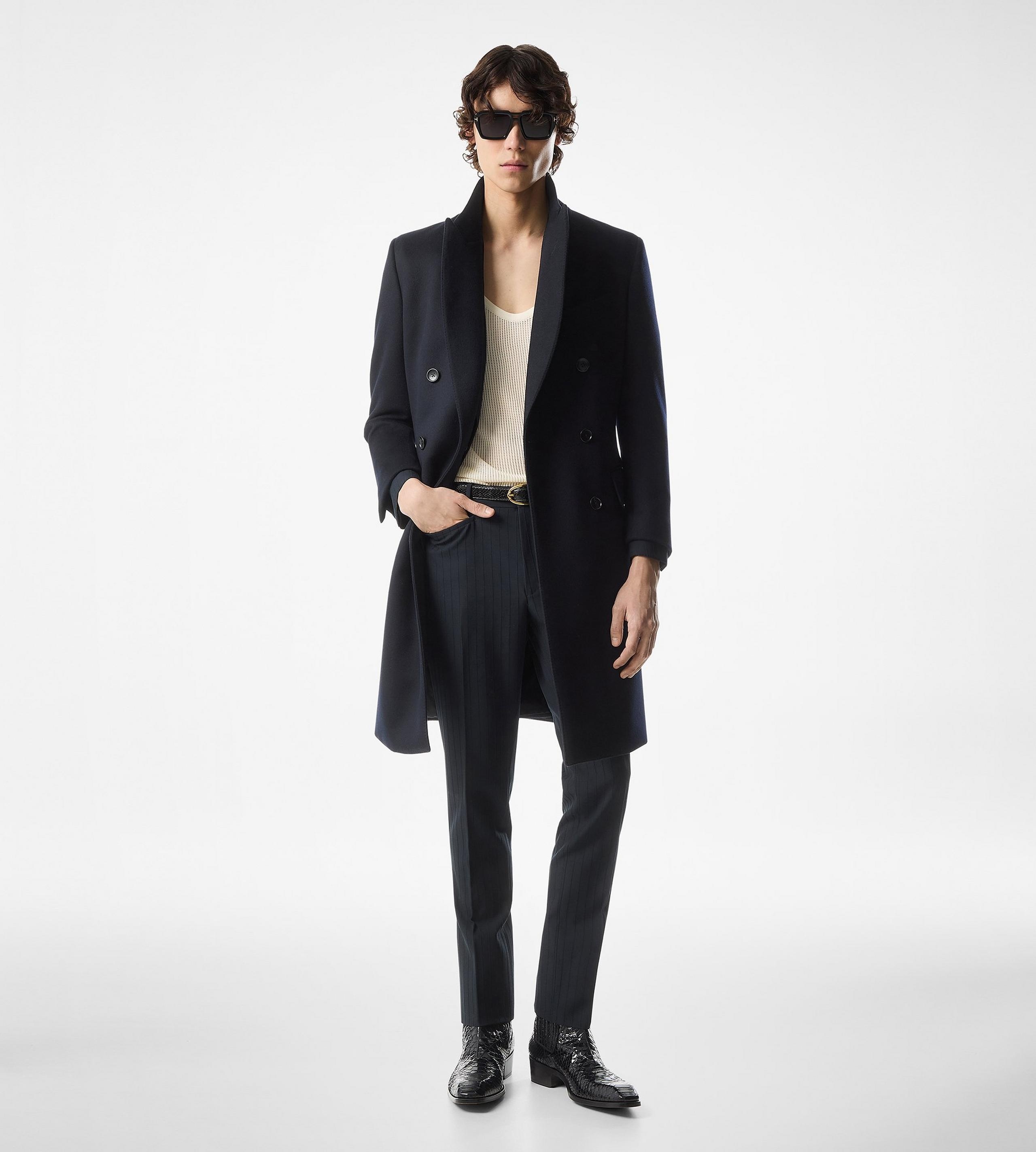 WOOL CASHMERE LIGHT TAILORED COAT - 2
