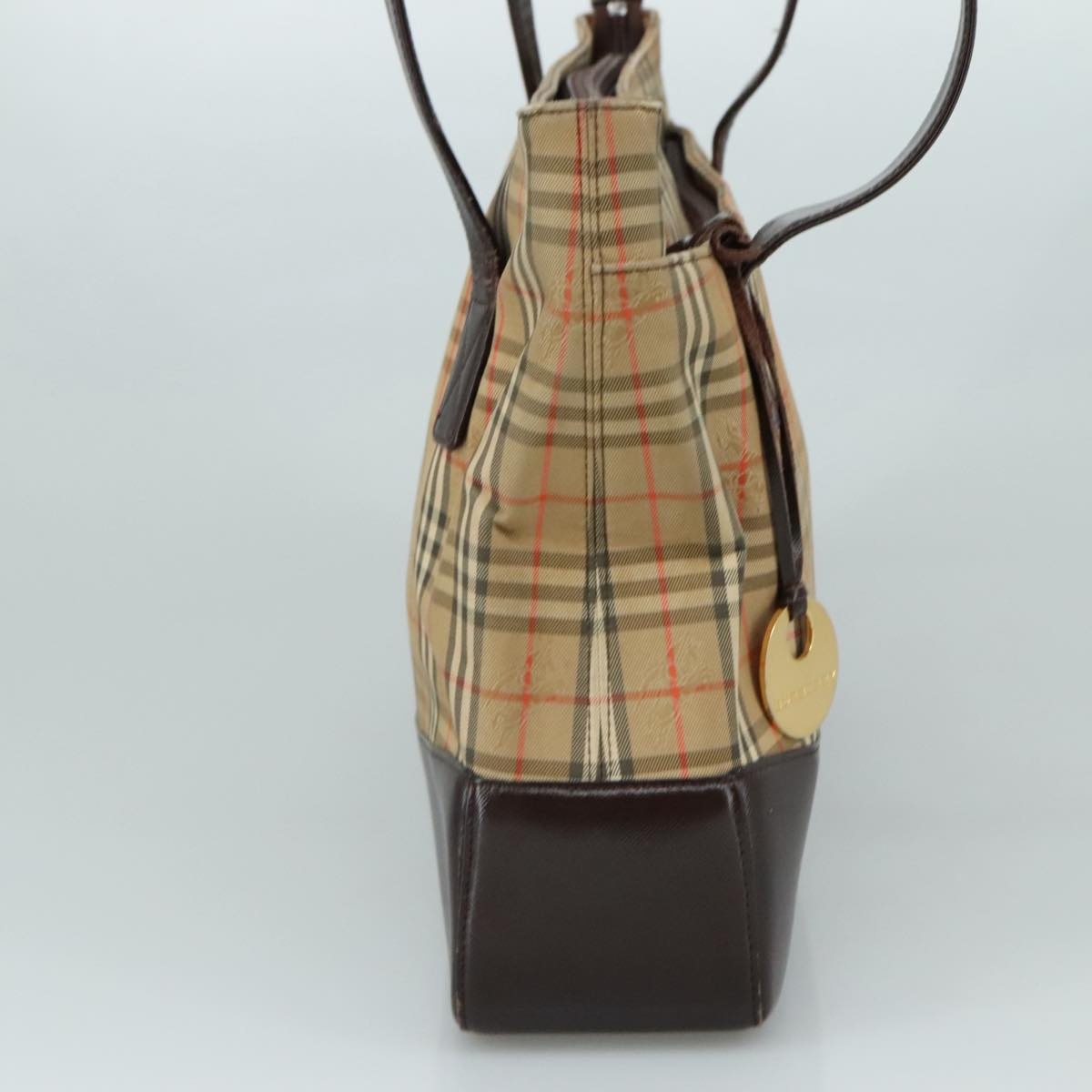 Burberry Nova Check Shoulder Bag Canvas Beige - 4