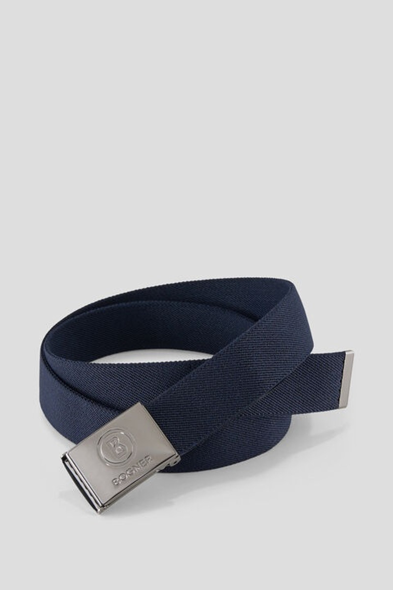 Gino Belt in Navy blue 3