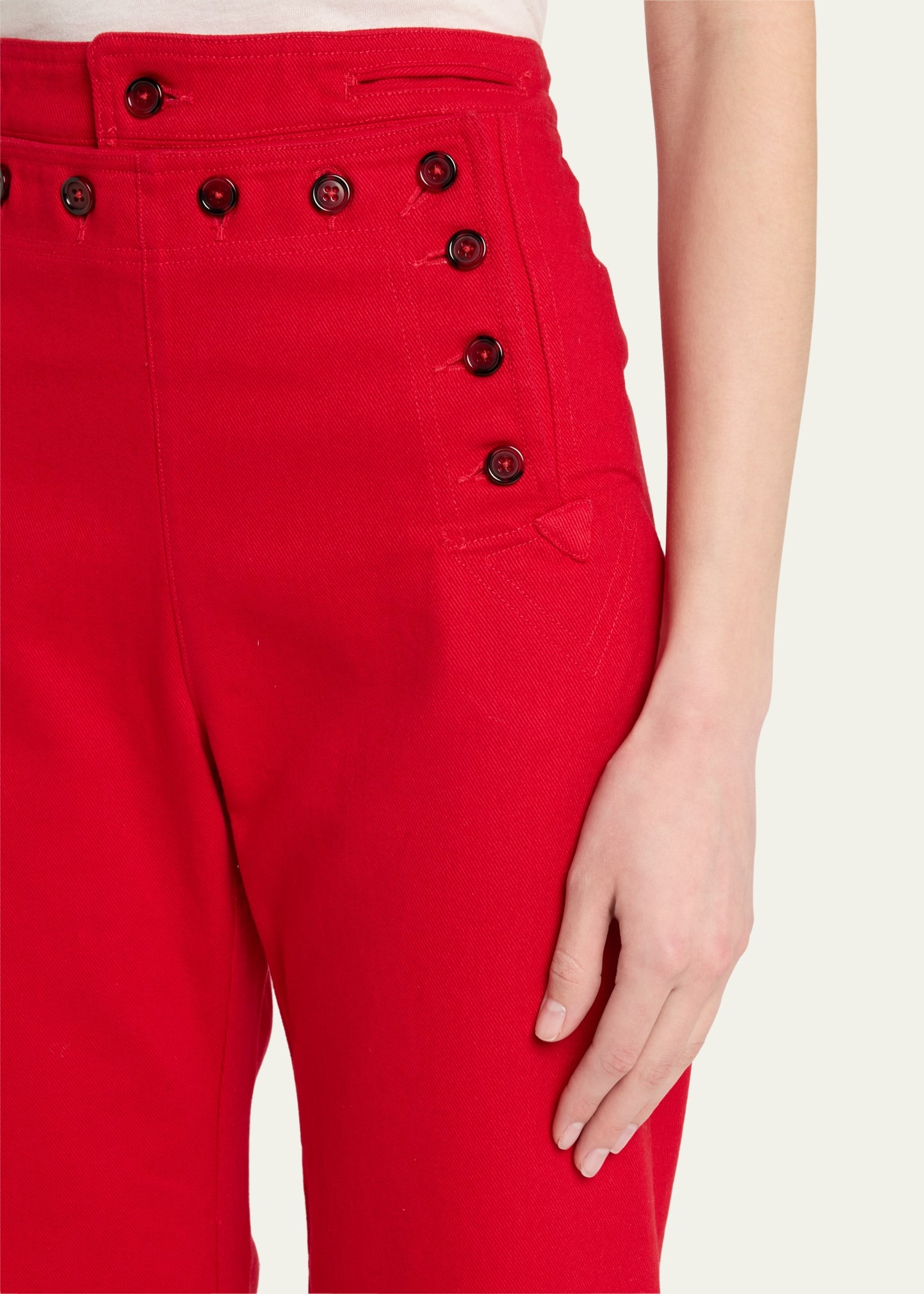 Spring Twill Sailor Trousers - 5