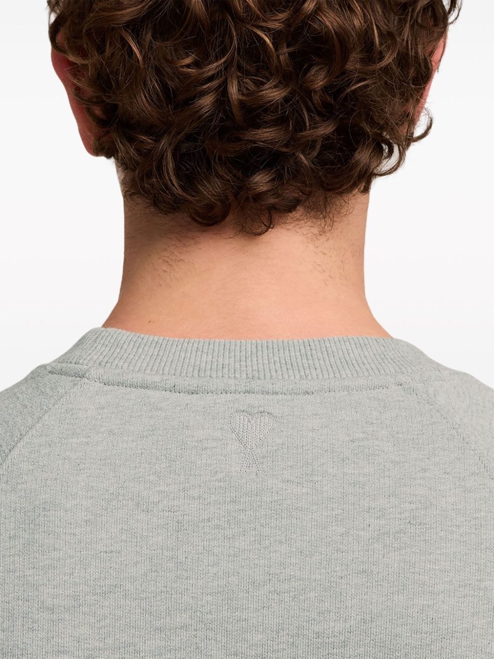logo-print cotton sweatshirt - 6