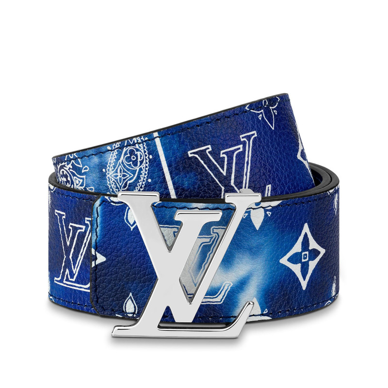 LV Initials MNG Bandana 40MM Reversible Belt 3