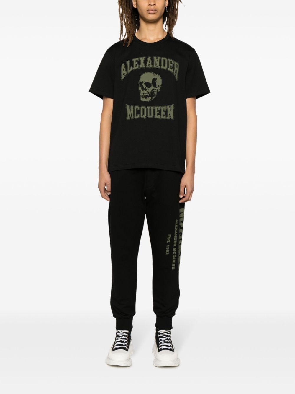 logo-print cotton T-shirt - 2