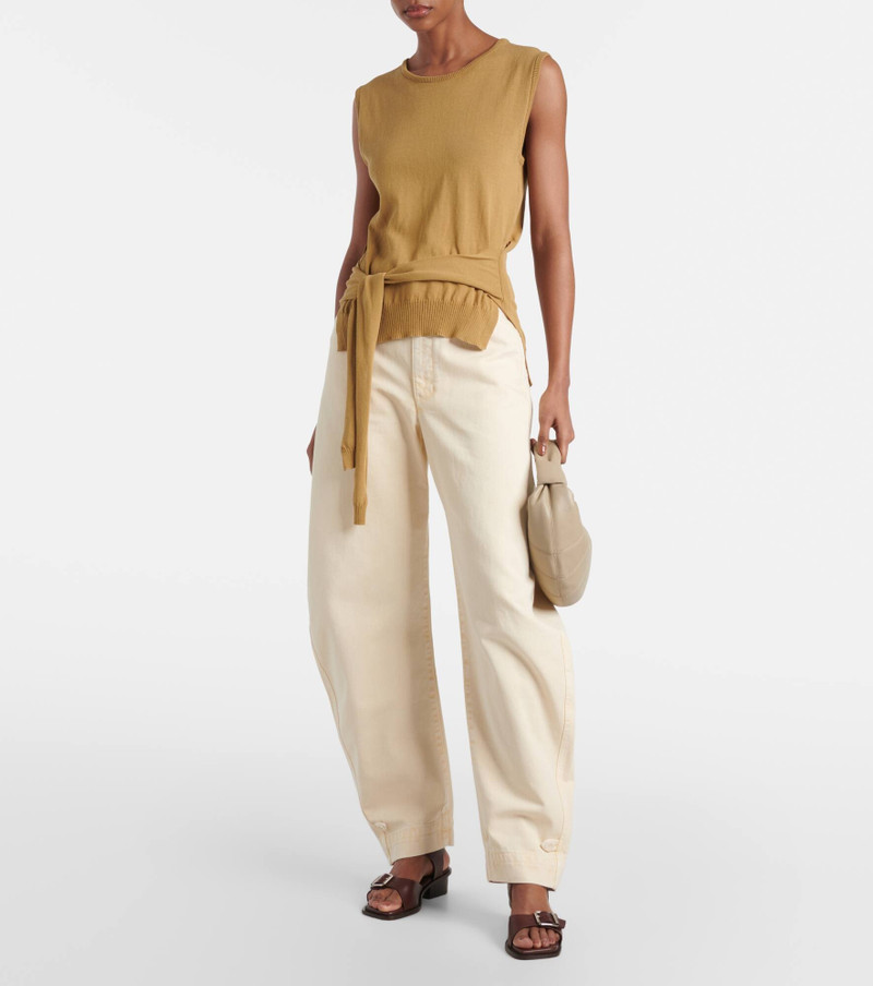 Lemaire Belted barrel-leg jeans outlook