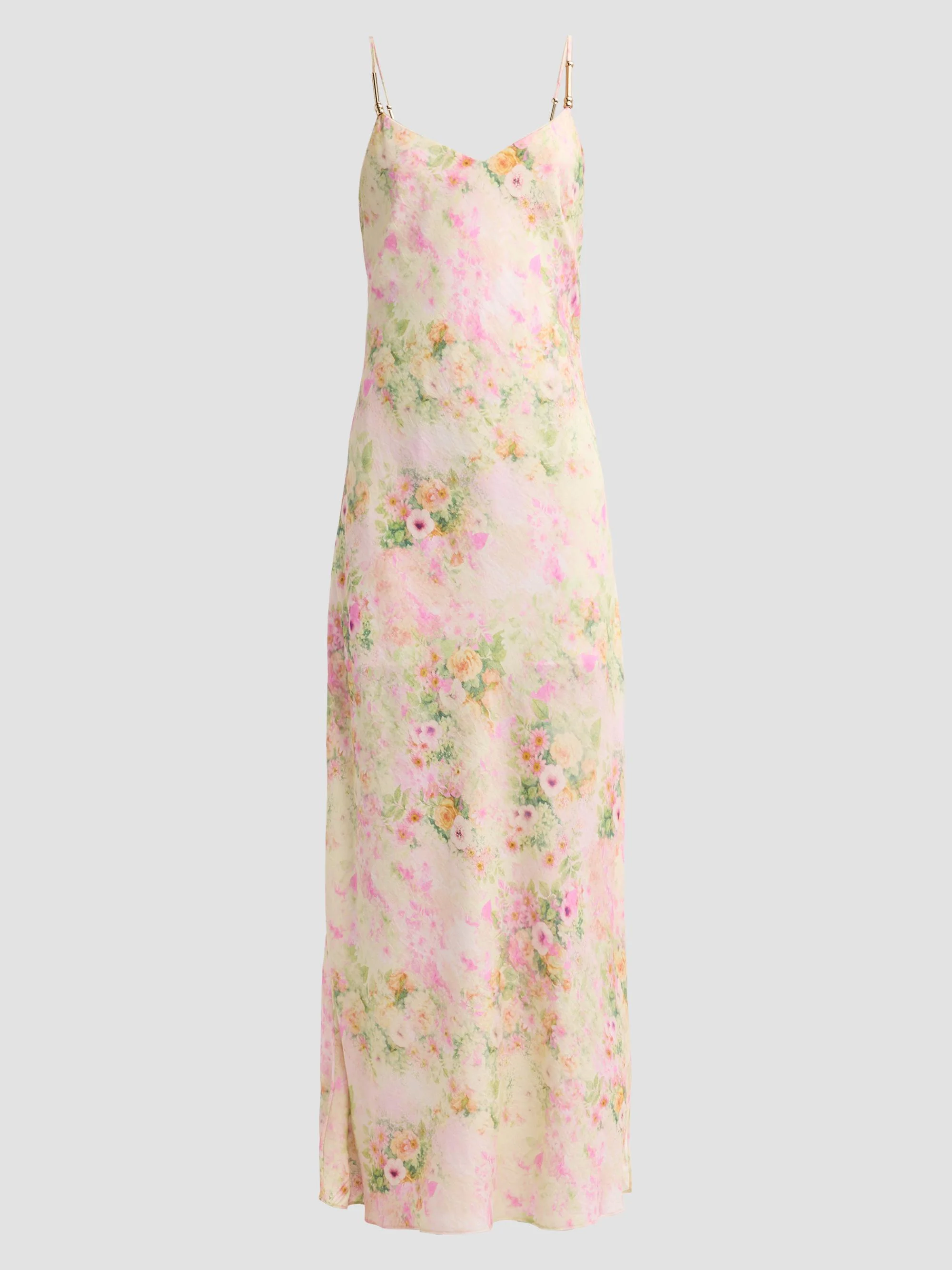 Women's Marcella Floral Voile Maxi Dress - Rose Cloud - 1