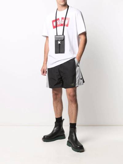 MSGM logo crew-neck T-shirt outlook