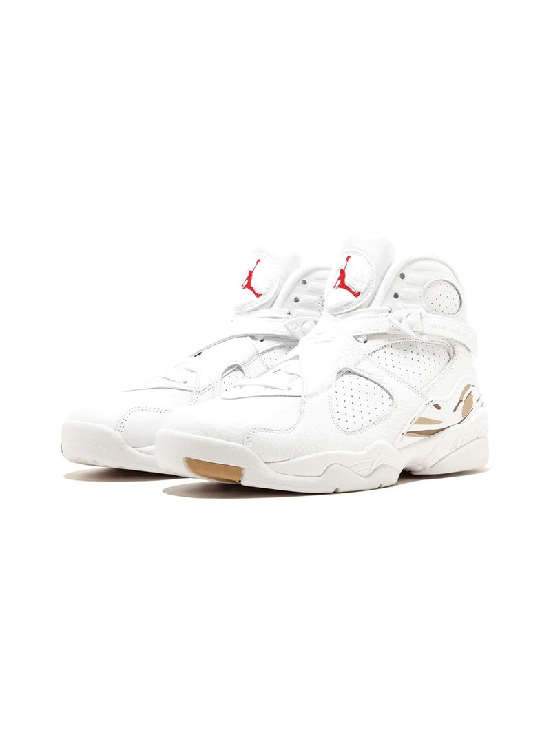 Jordan x OVO Air Jordan 8 Retro "White" sneakers outlook