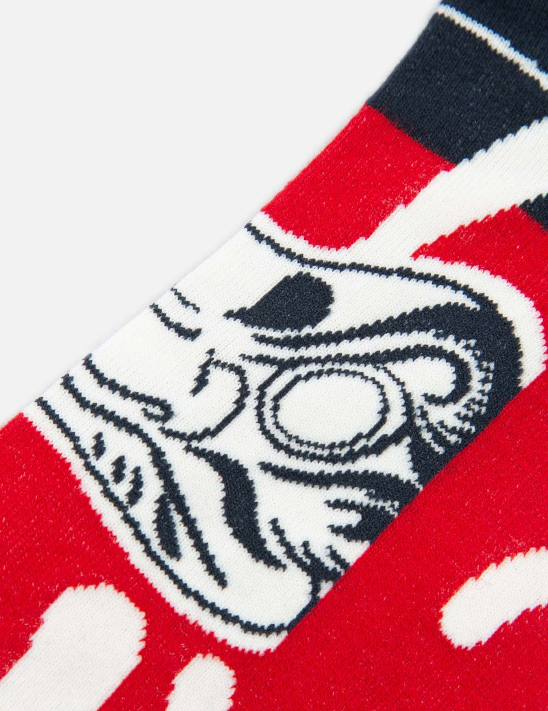 DARUMA JACQUARD LONG SOCKS 6