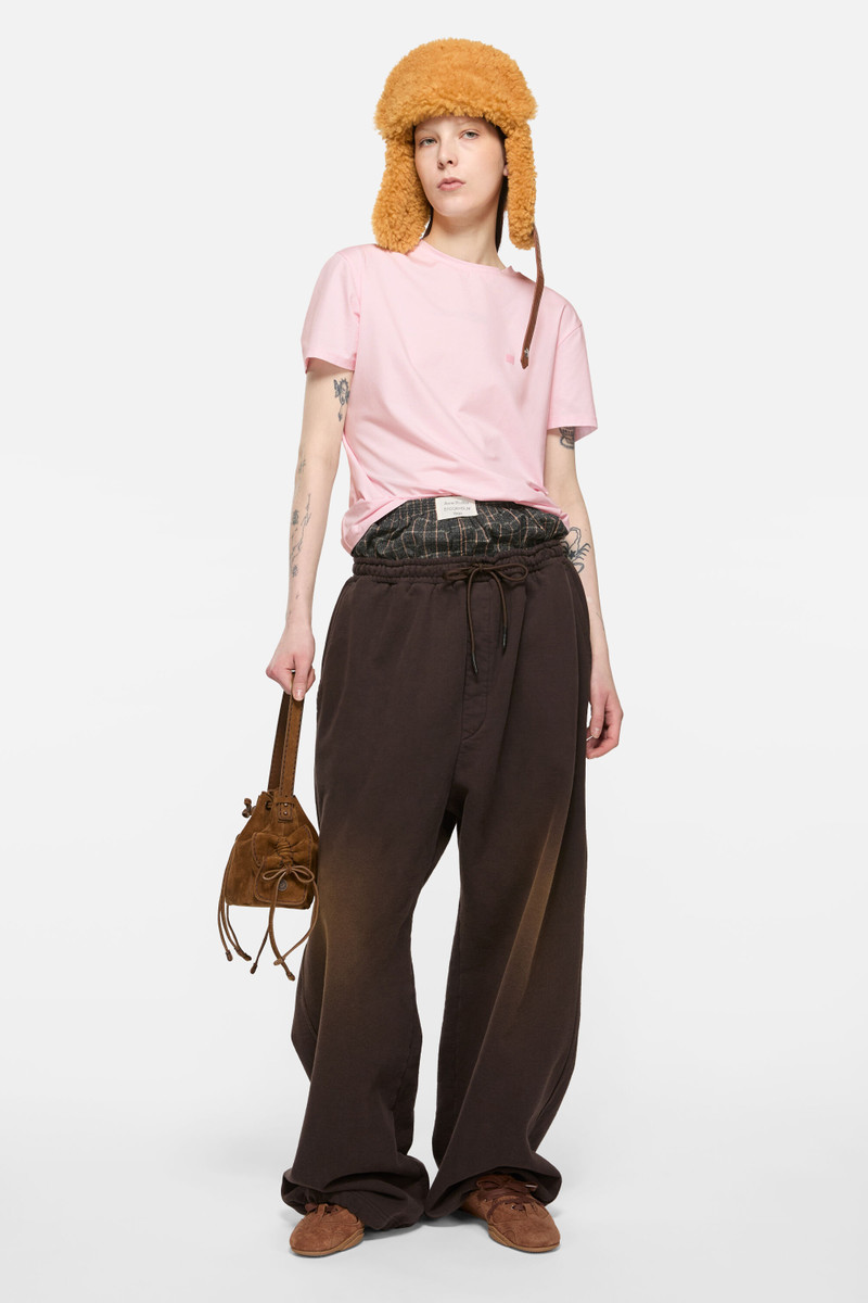 Acne Studios T-shirt - regular fit - Blossom pink outlook
